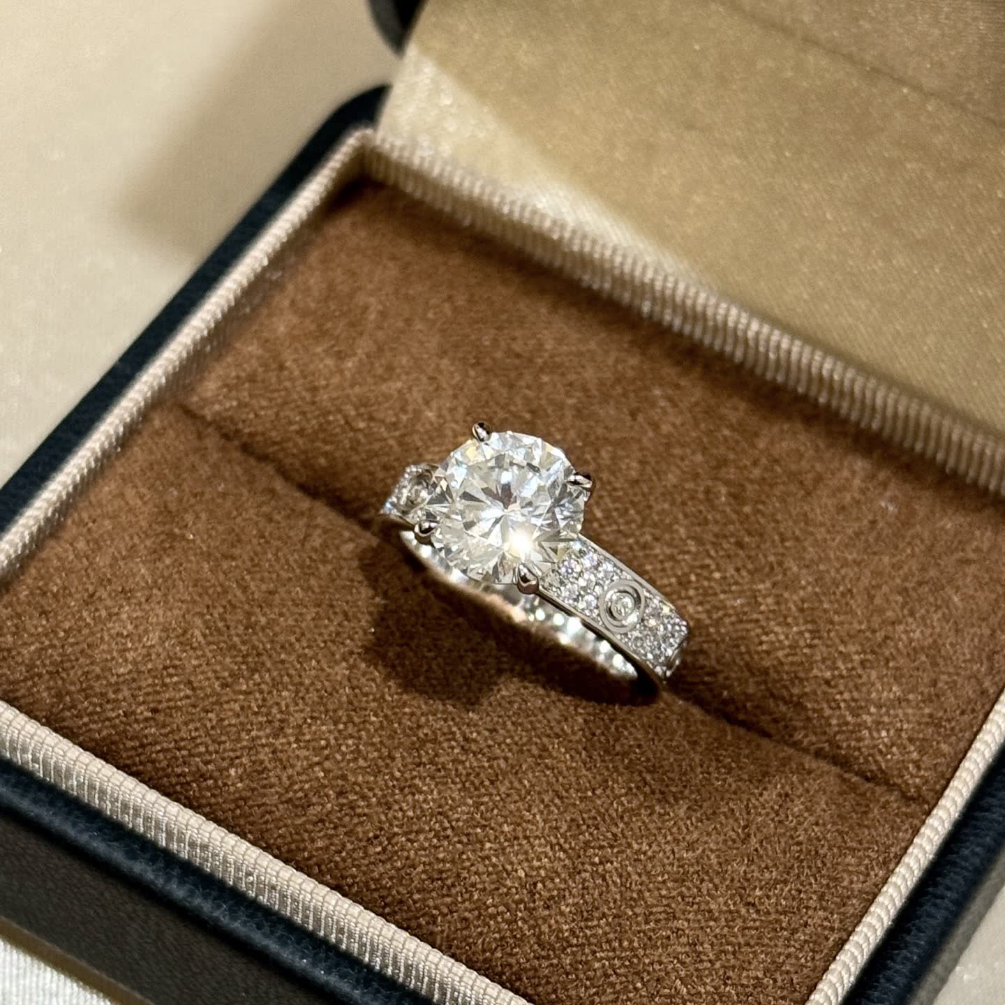 Tiffany & Co. Solitaire Engagement Ring